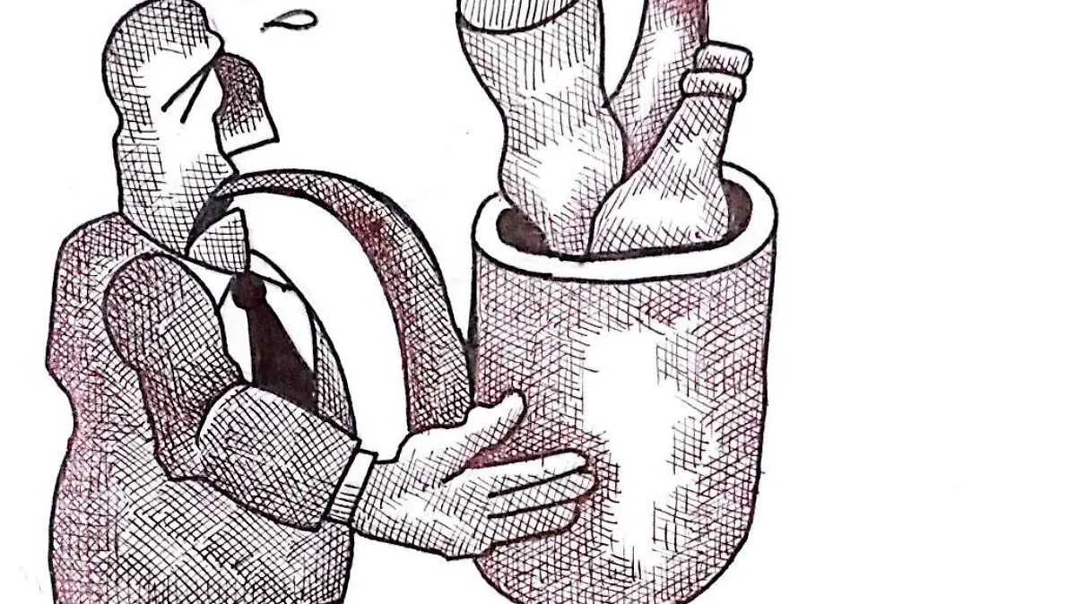 cartón Rubén TÓMALE Y FÚMALE