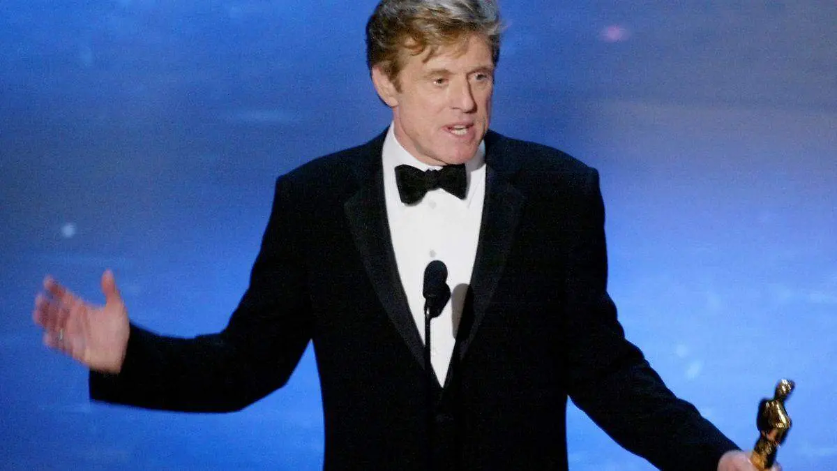 Robert Redford con su Oscar