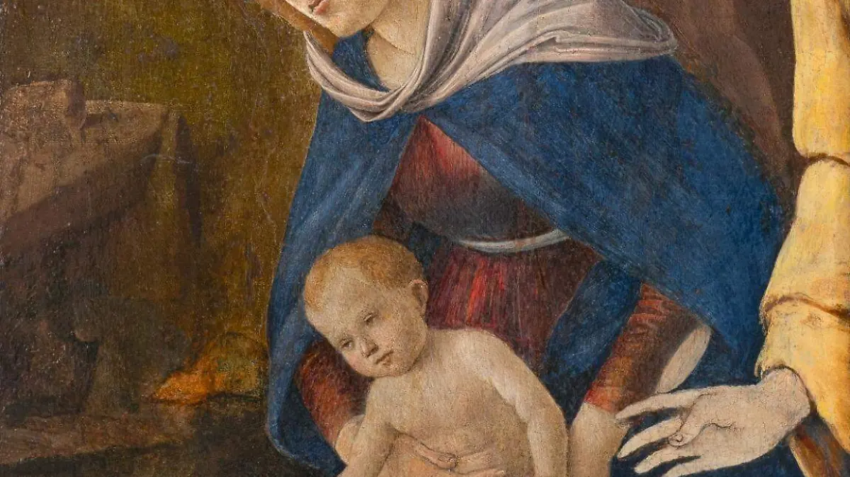 Obra de Boticcelli exhibida en el Museo Nacional de San Carlos
