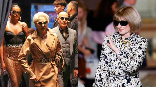 Meryl Streep y anna Wintour
