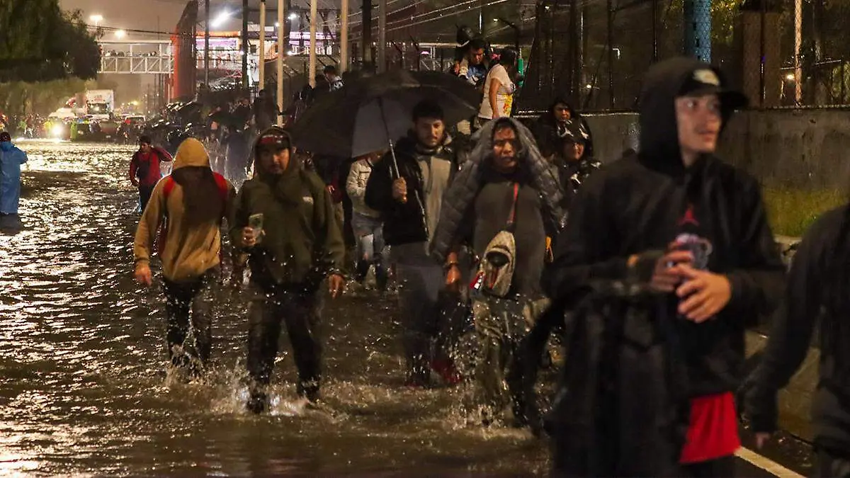 LLUVIAS INUNDACIONES ENCHARCAMIENTOS METRO 4