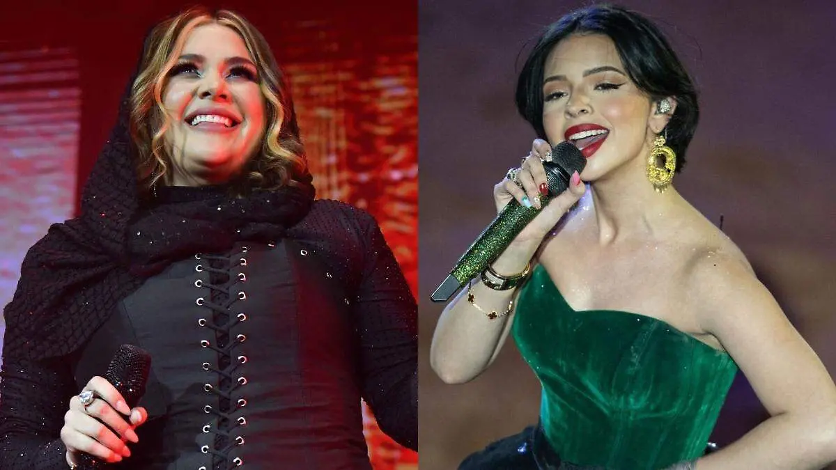 Yuridia y Ángela Aguilar