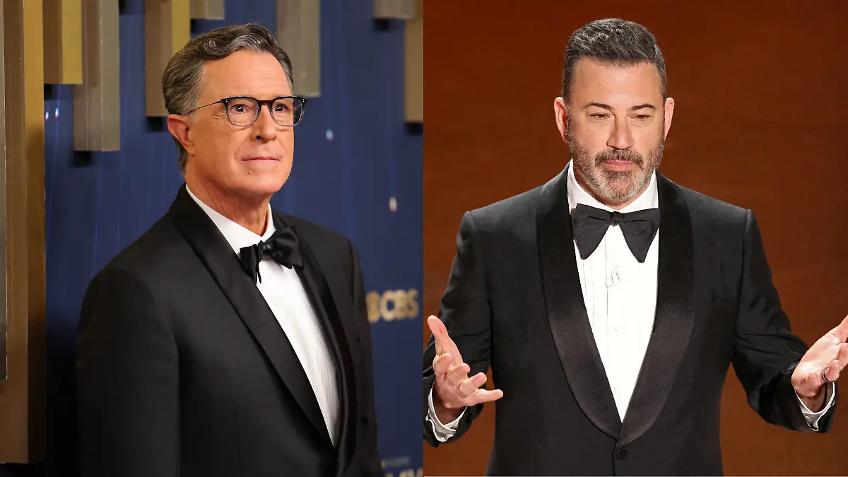 Stephen Colbert y Jimmy Kimmel