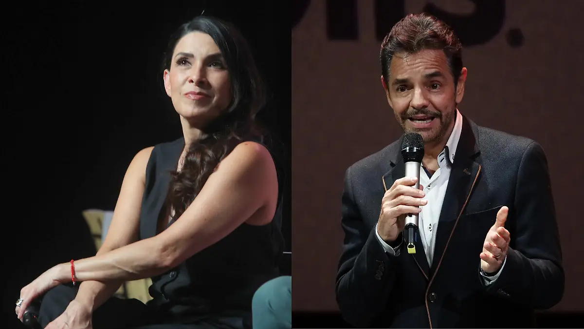 Dalílah Polanco y Eugenio Derbez