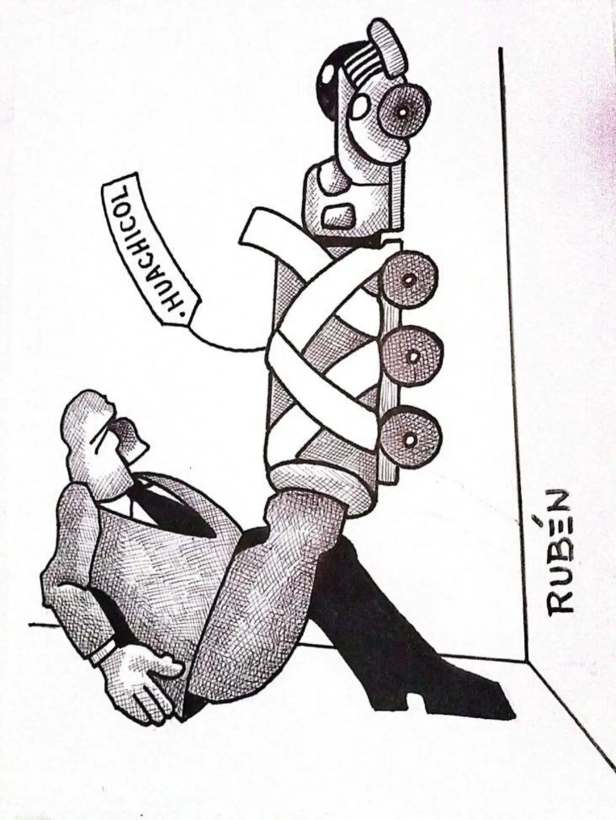 carton Rubén ACORRALADO