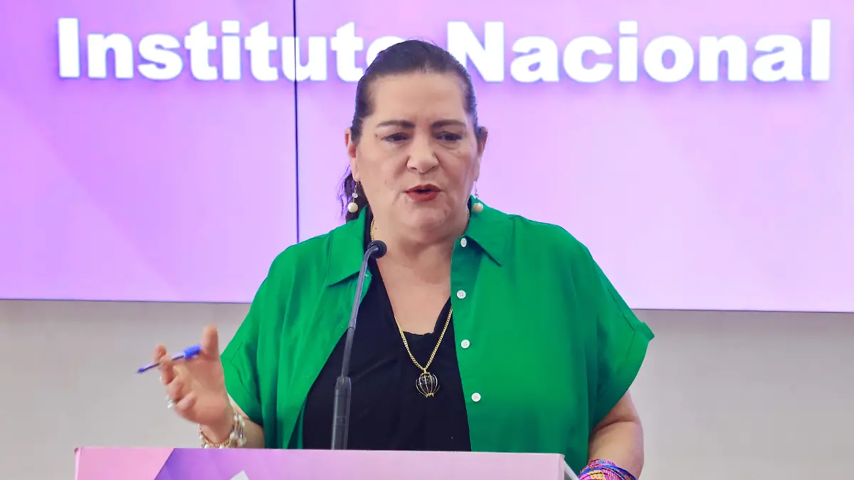 6146226-Conferencia de prensa de la presidenta  del INE Guadalupe Taddei Zavala-18
