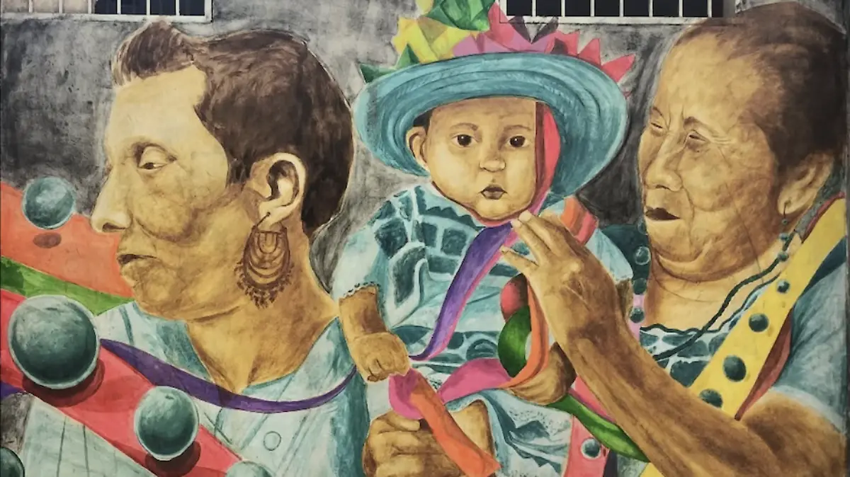 LA COMUNIDAD MAYA QUE BORDA LA RESISTENCIA cortesia @_ac.ar