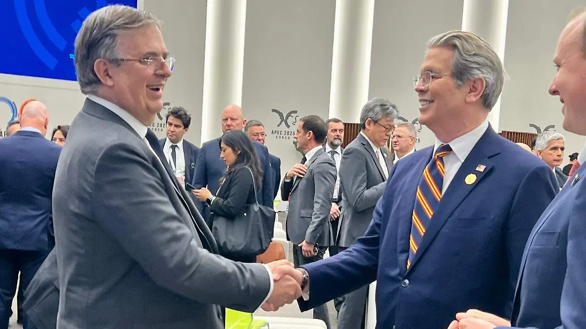 Marcelo Ebrard y Scott Bessent