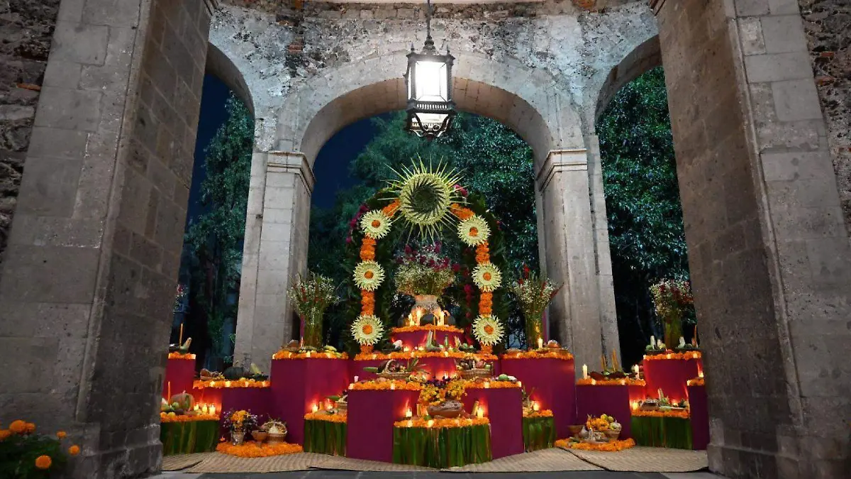 Ofrenda Palacio Nacional