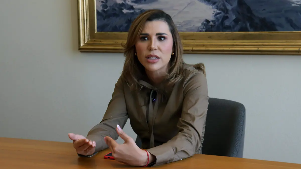 La gobernadora de Baja California, Marina del Pilar Ávila