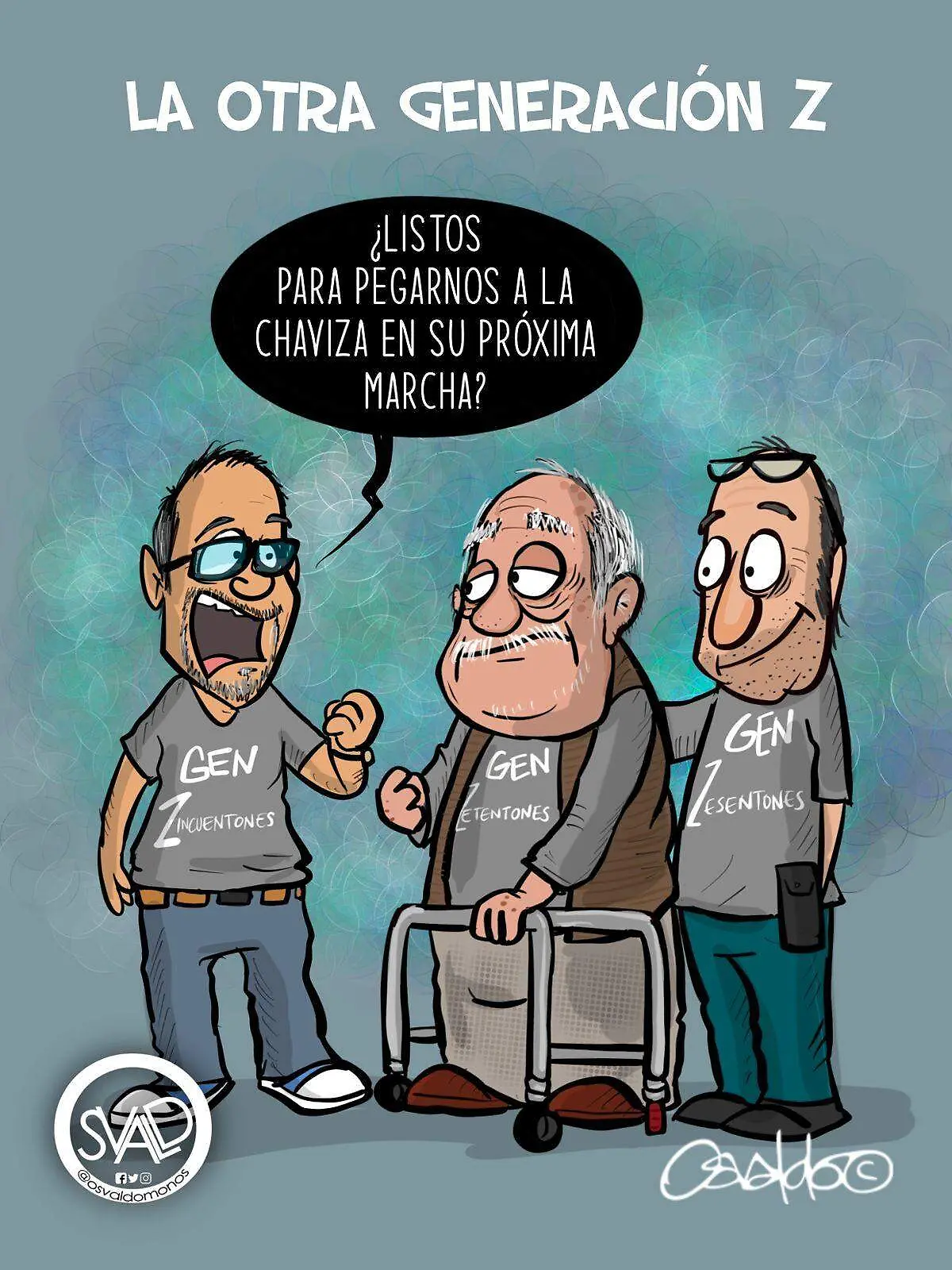 cartón OSVALDO