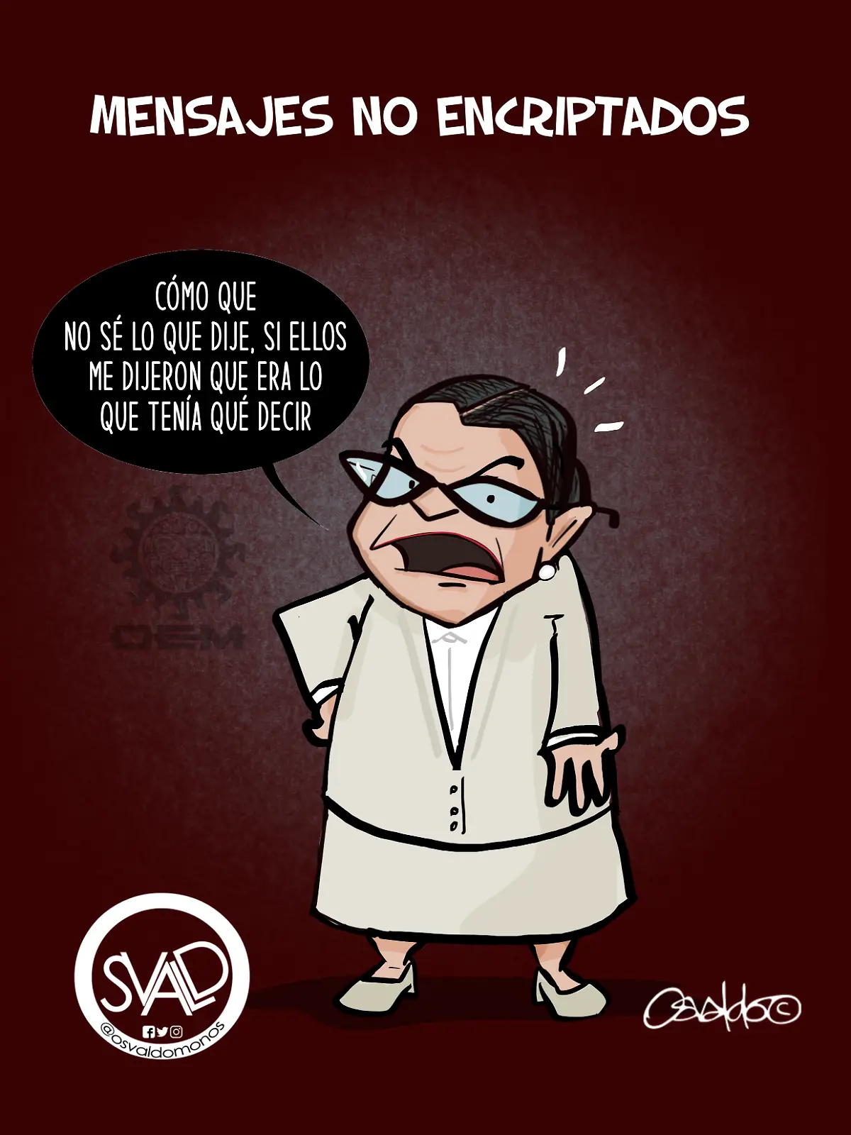 cartón OSVALDO