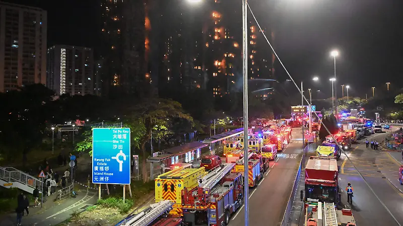 Hong Kong - Incendio