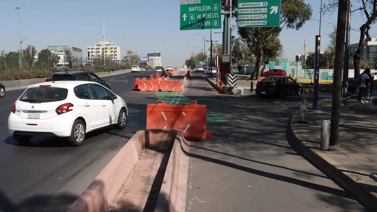 Ciclovia en calzada de Tlalpan 52