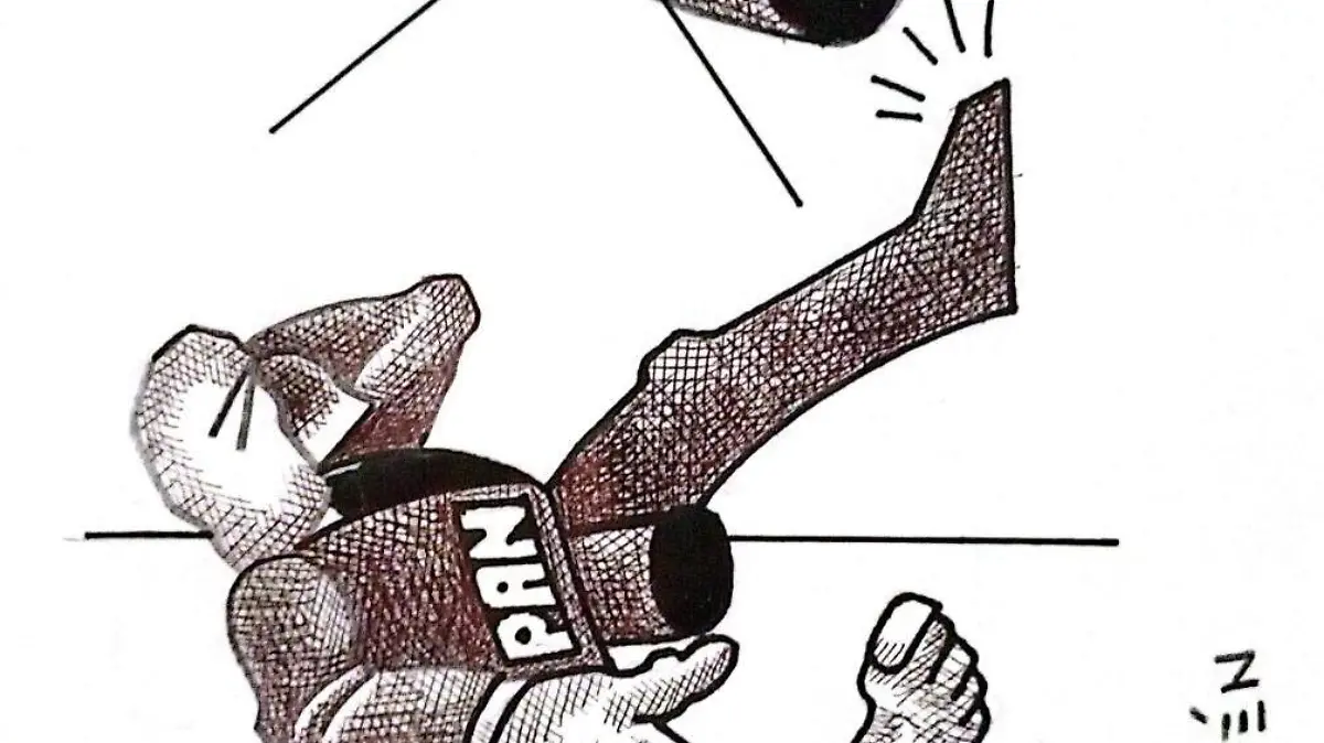 cartón RUBEN '' FUERA DEDAZO''