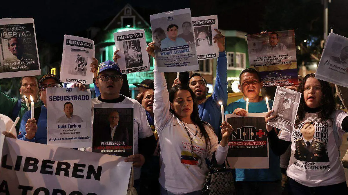 Manifestación contra Maduro