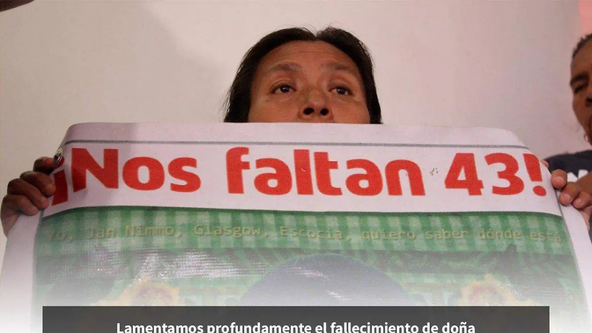 FALLECE MADRE DE NORMALIZTA DE AYOTZINAPA cortesia centro prodh