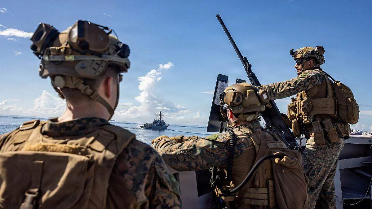 Marines de EU en el Caribe