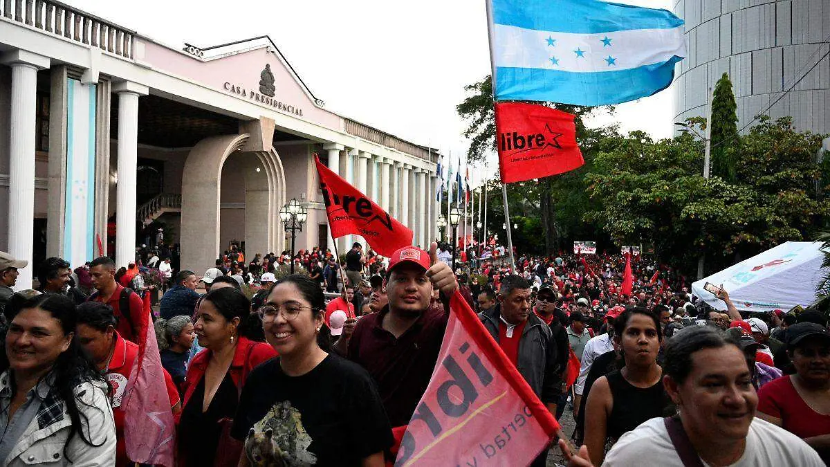 Manifestaciones en Honduras