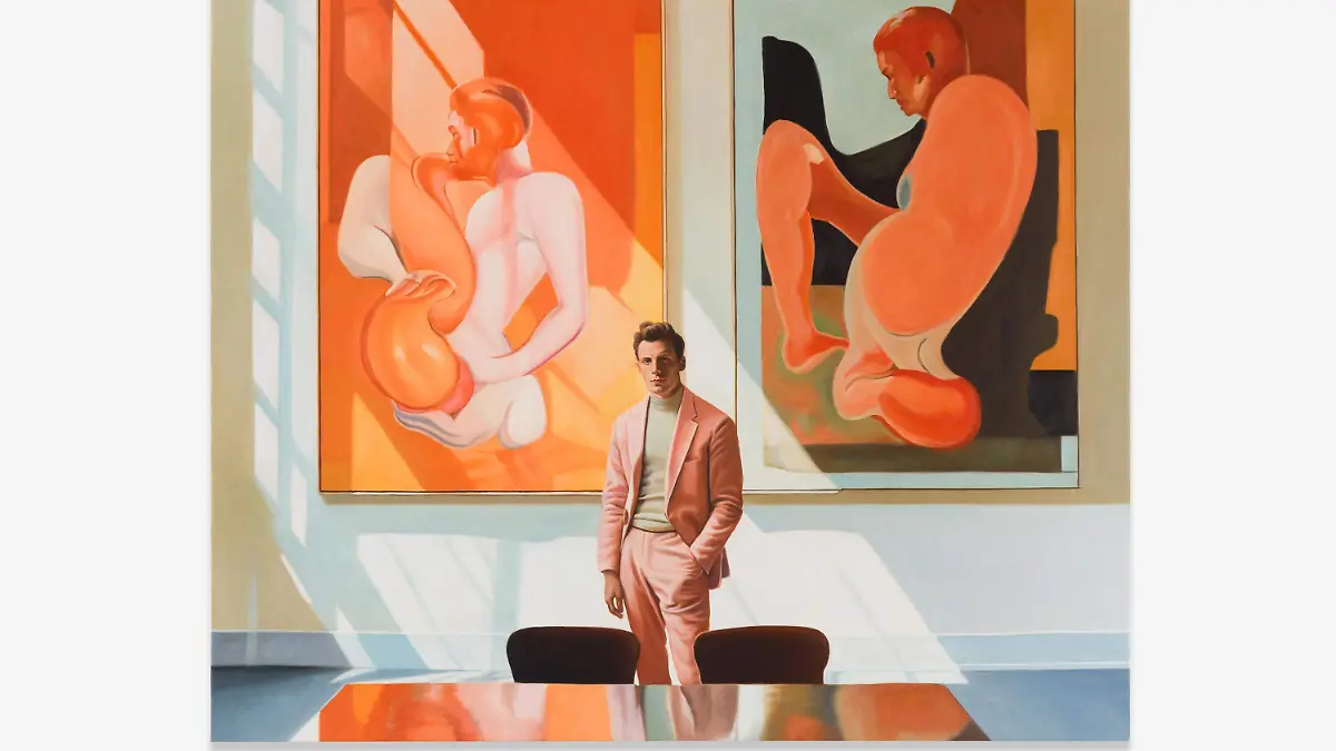 01 PORTADA_hacer zoom_ _Milo_, óleo sobre lienzo firmado al revés, Pieza única. Foto_ Cortesía Amir Fattal.  2023AFA-00028-image (1)