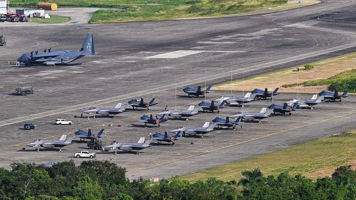 Cazas de EU en Puerto Rico