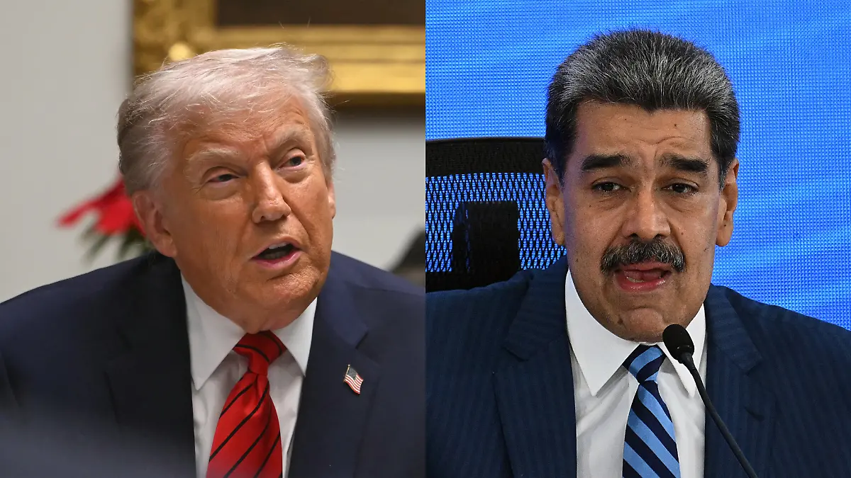 Donald Trump y Nicolás Maduro