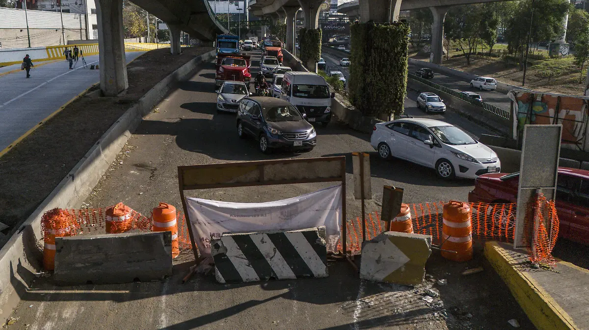 Obras Periferico Norte Trafico Caos Vial-26