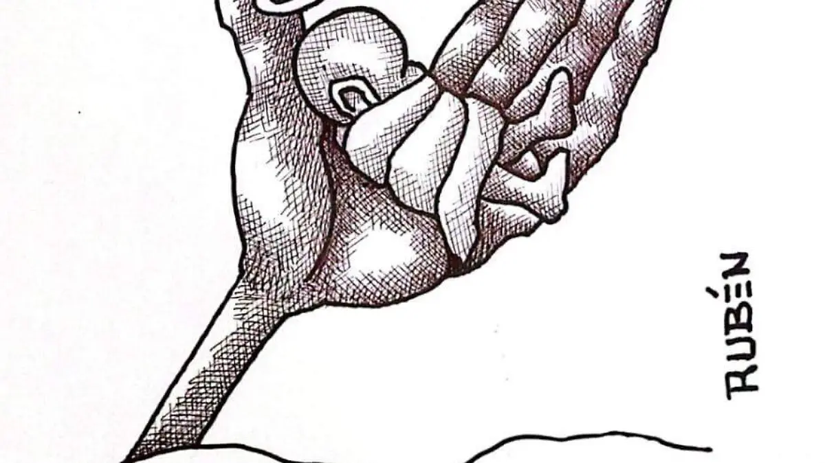 cartón RUBEN'' FELIZ NAVIDAD''