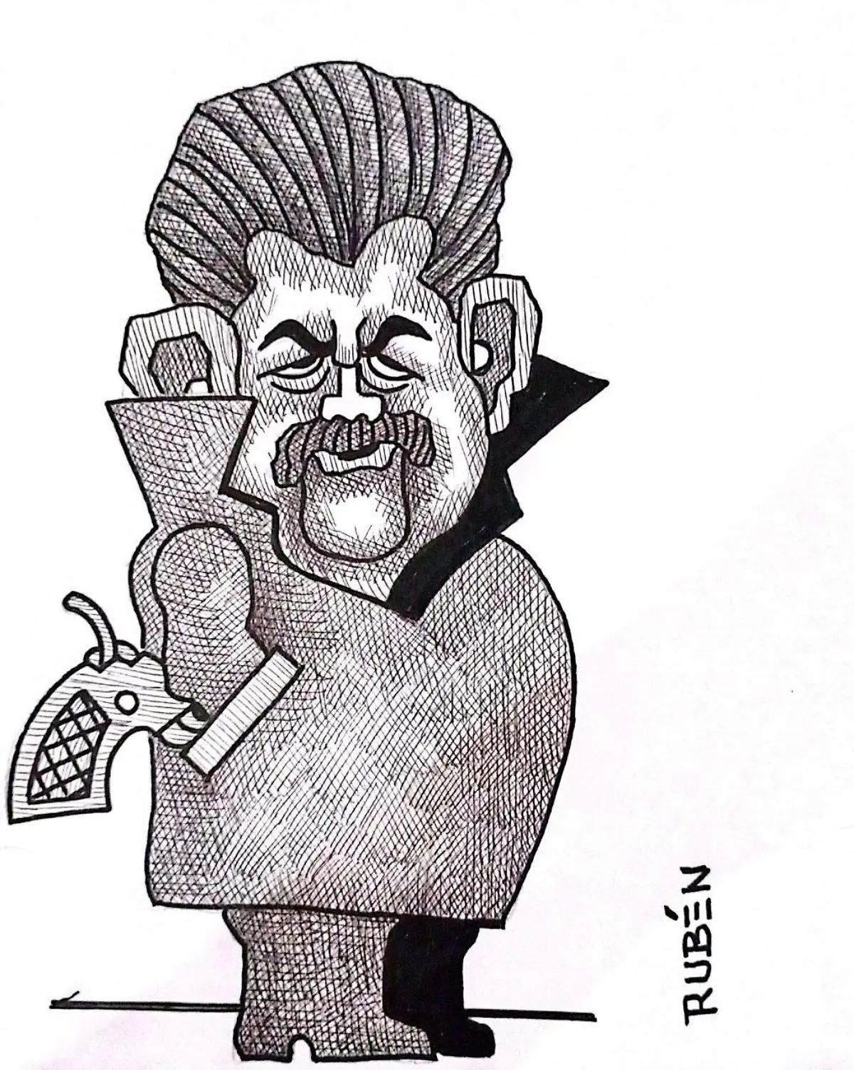 carton Rubén ¿DE QUÉ SE ME ACUSA_