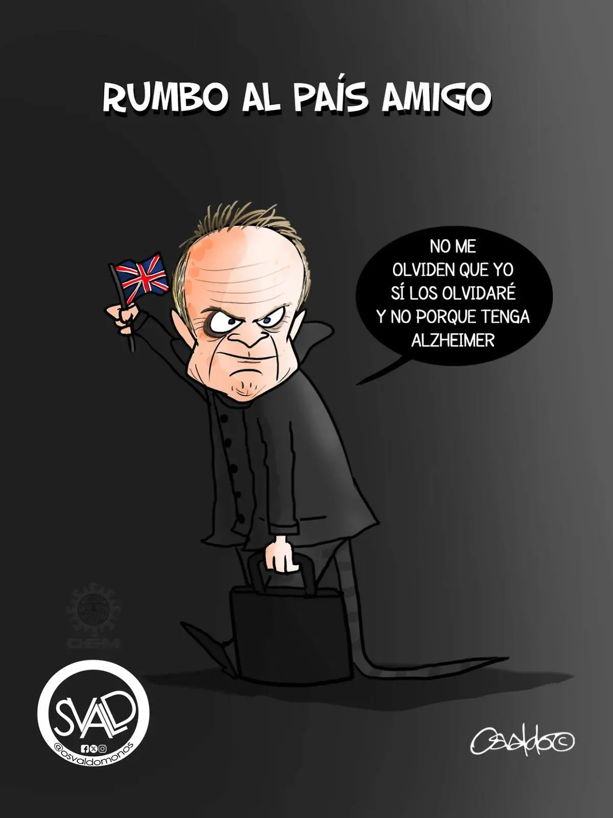 cartón OSVALDO