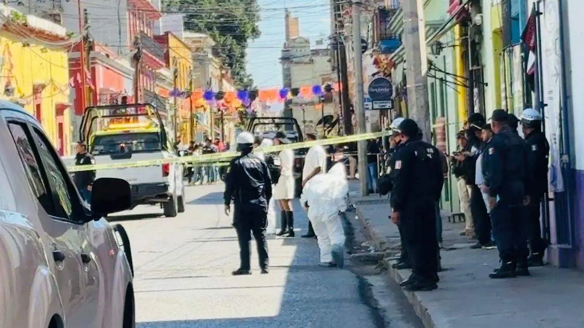 Dos homicidios asaltos sacuden la capital de Oaxaca