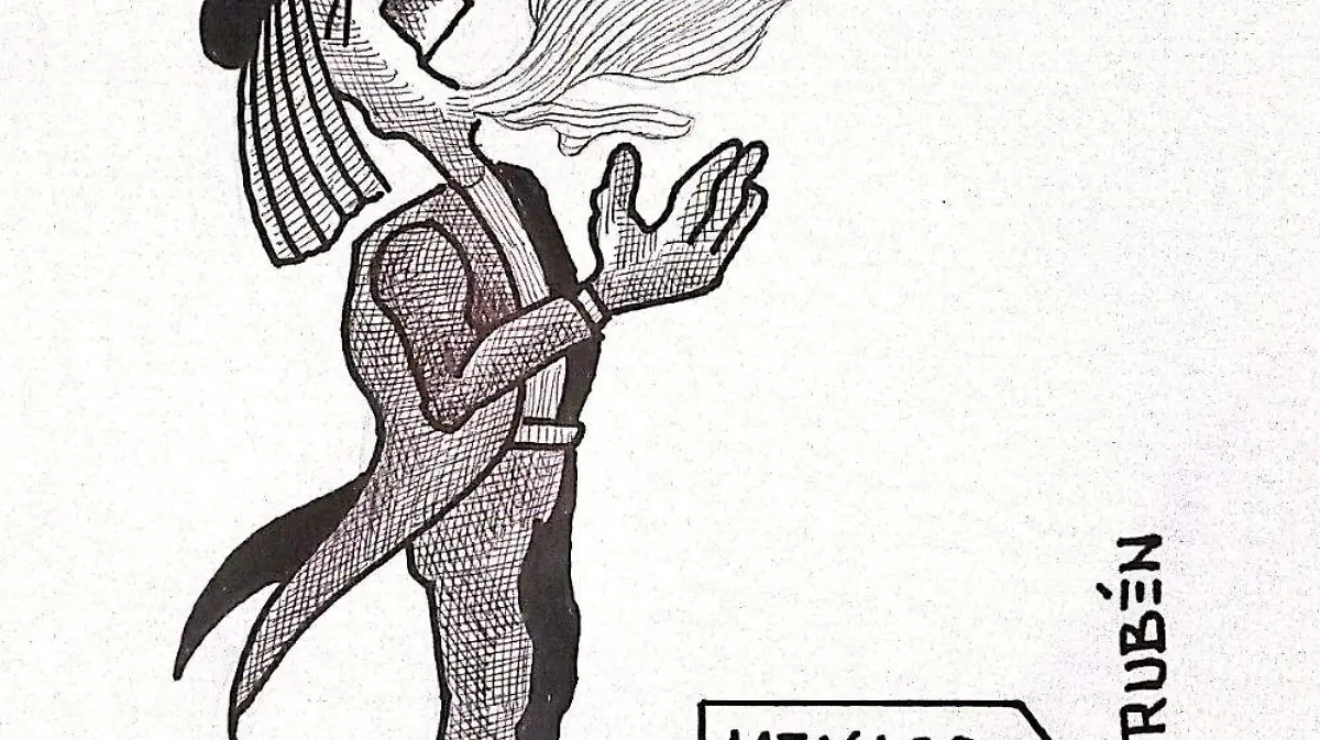 cartón Rubén CAMBIA DE BARBA