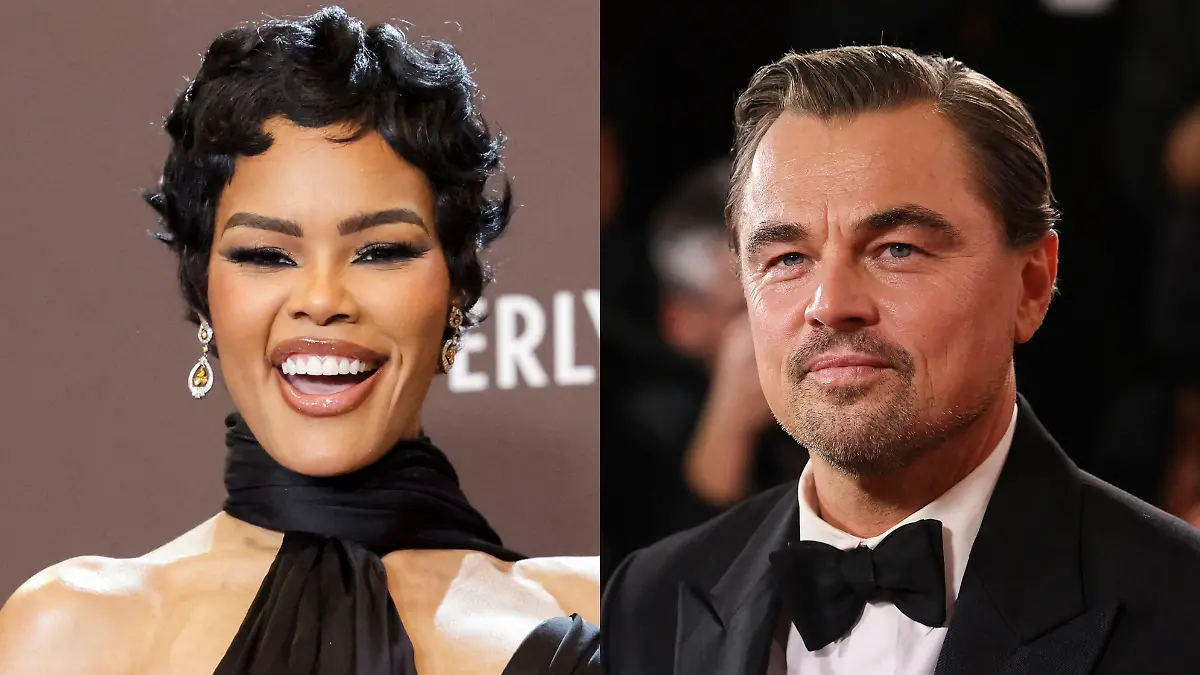 Teyana Taylor y Leonardo DiCaprio - Globos de Oro