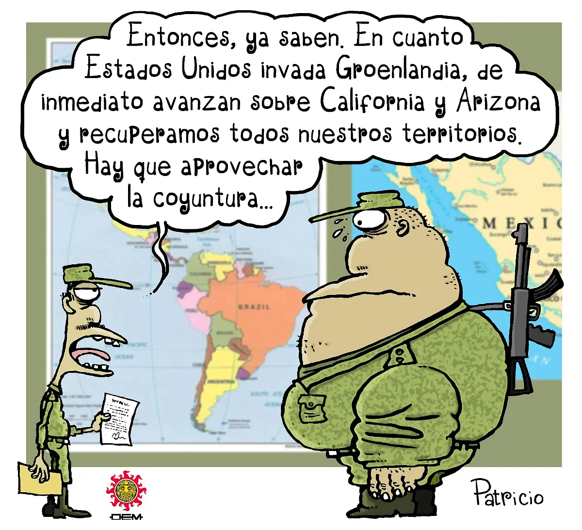 cartón PATRICIO
