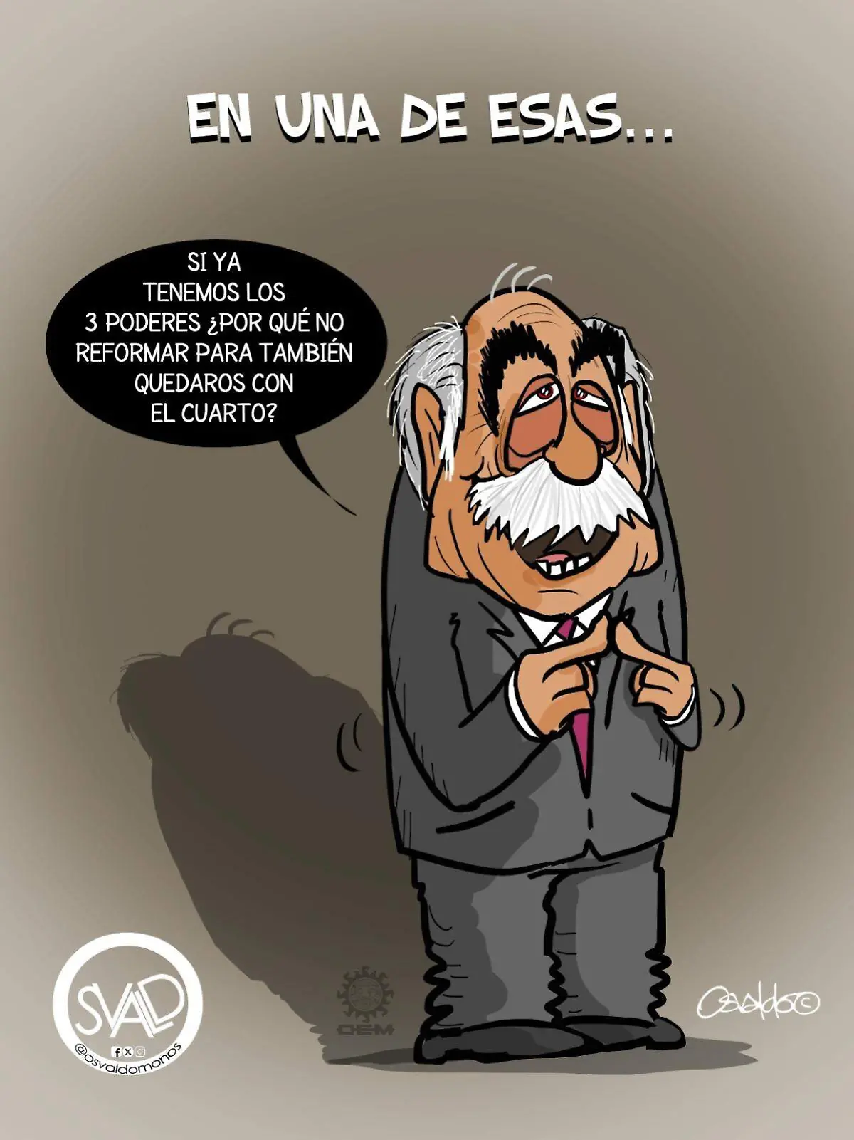 cartón OSVALDO