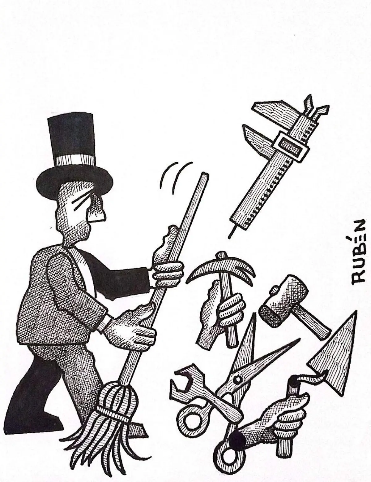 carton Rubén DESEMPLEO