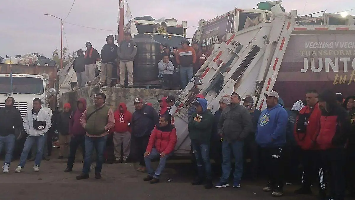 Paro de trabajadores de limpia Oaxaca