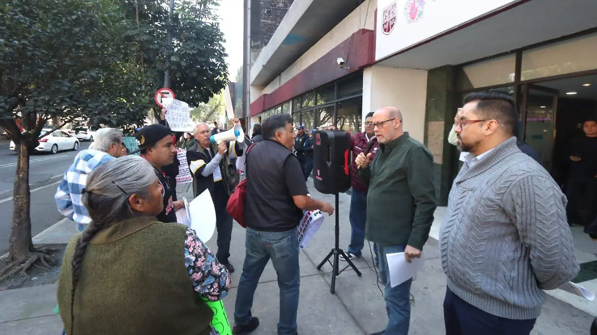 Protesta bajo puentes de Tlalpan. OMAR FLORES (16)