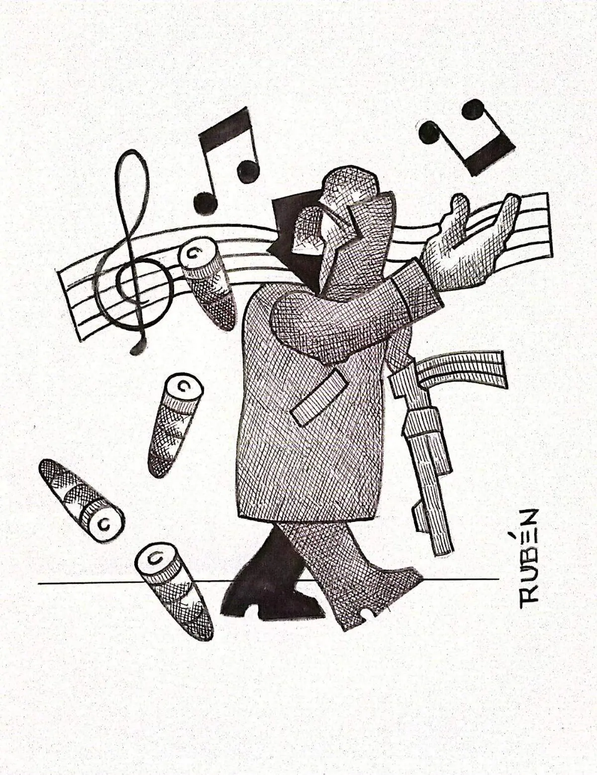 carton Rubén NARCO CORRIDOS FUERA