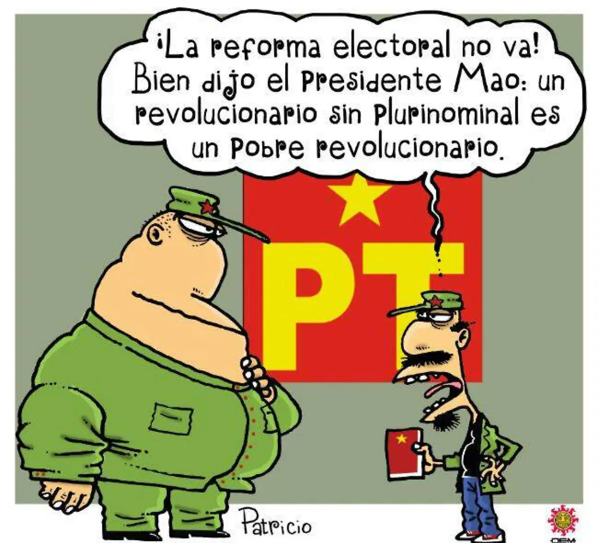 cartón PATRICIO