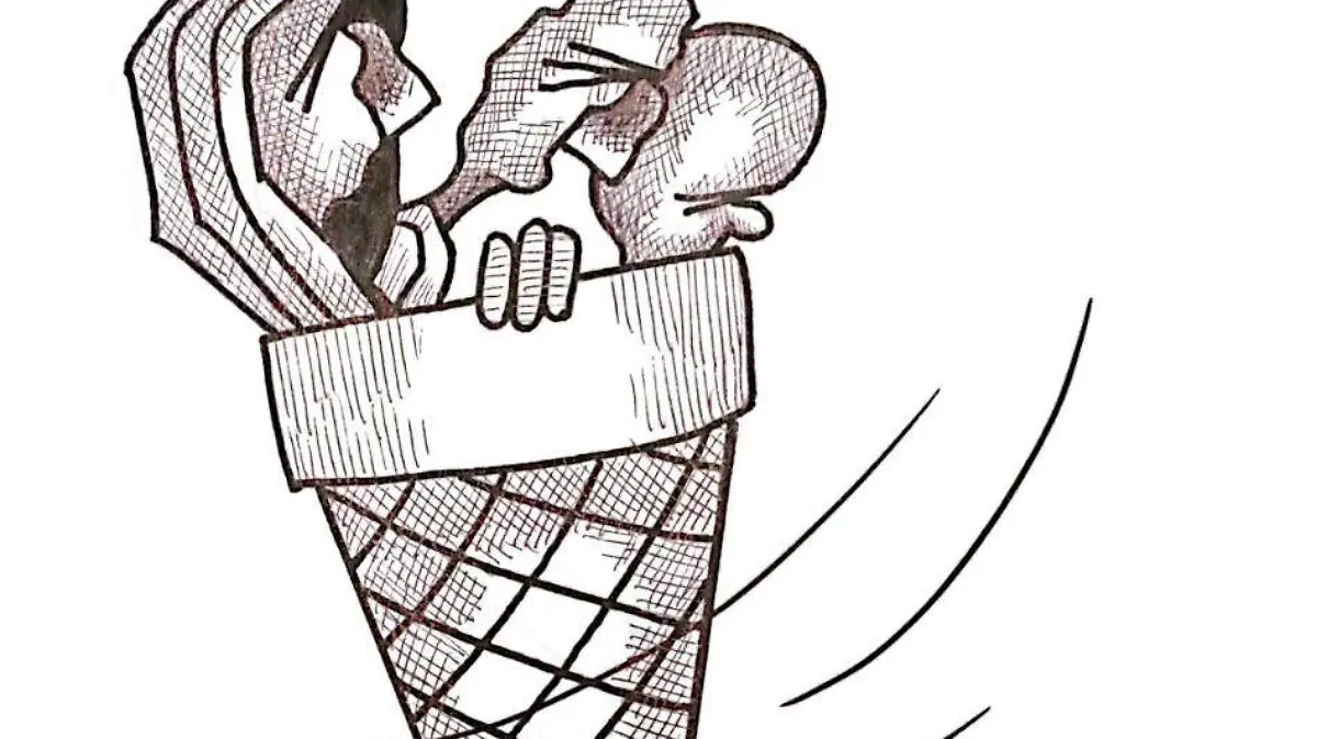 cartón RUBEN '' HELADOS''