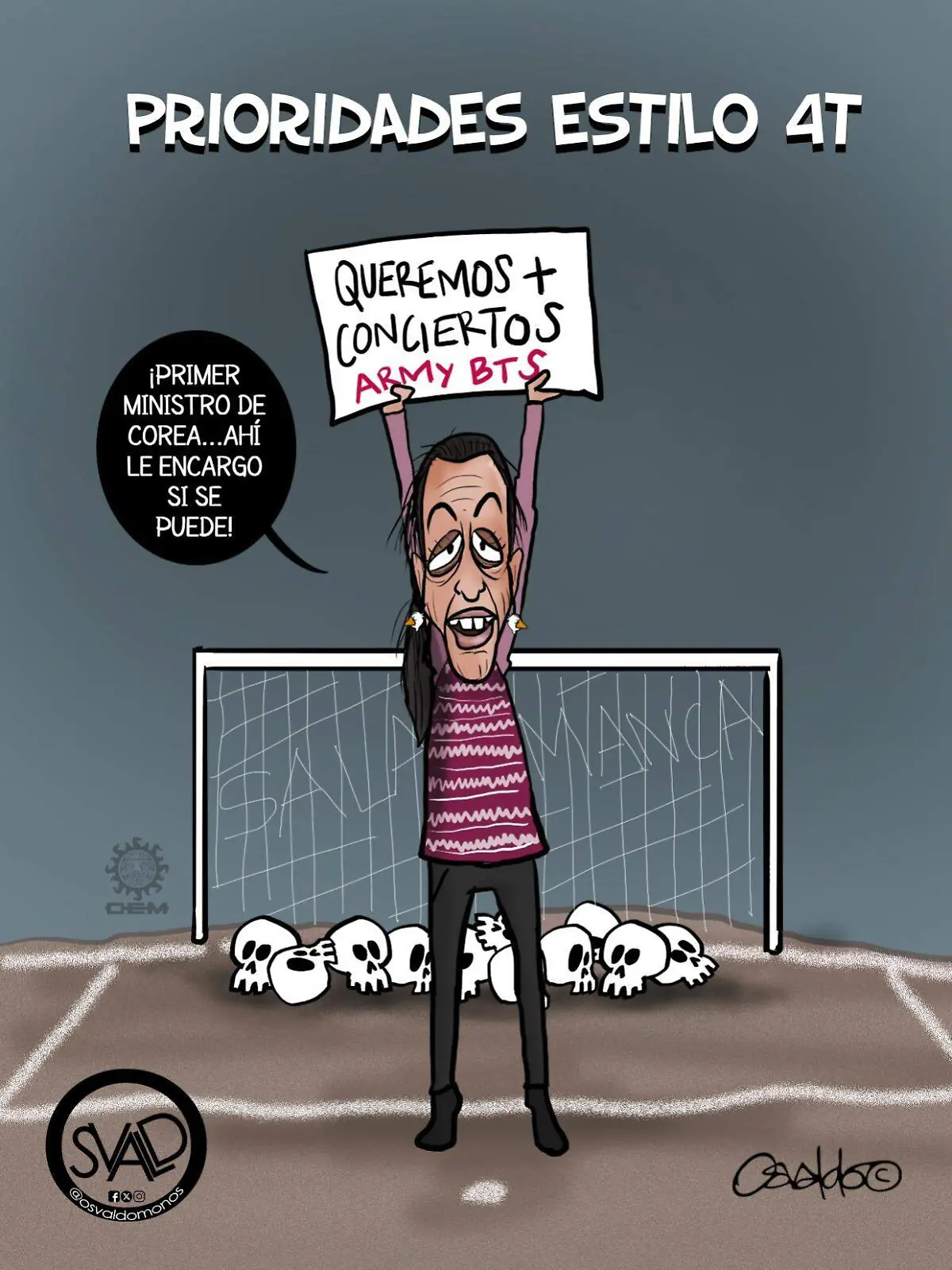 cartón OSVALDO