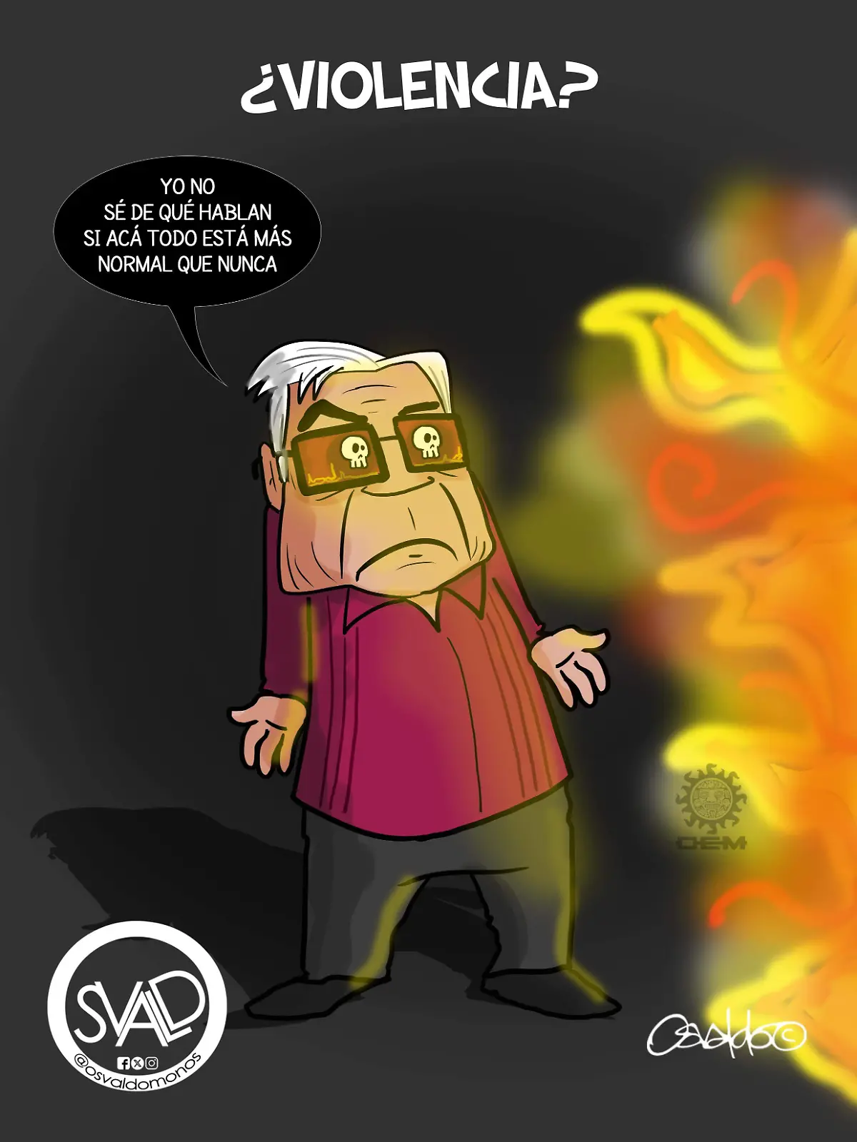 cartón OSVALDO 
