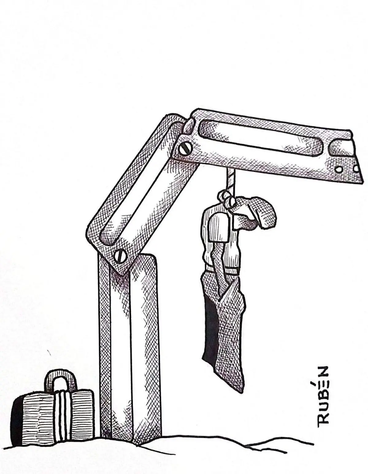 carton Rubén VIAJEROS AL MÁS ALLÁ