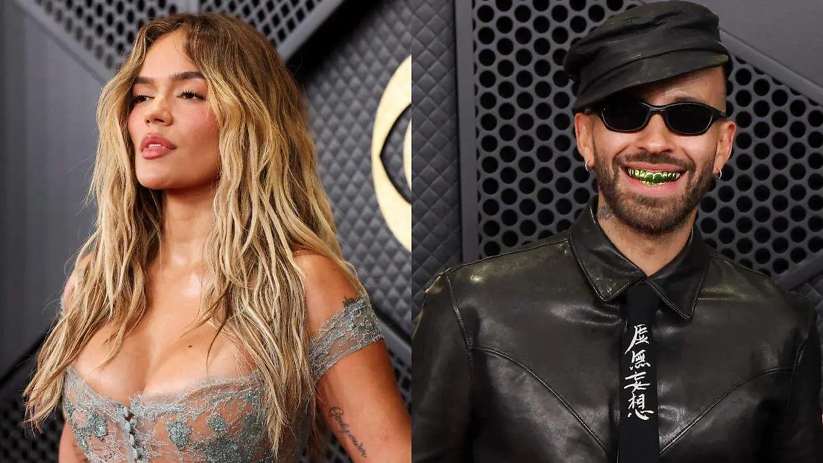 Karol G y Feid Grammy