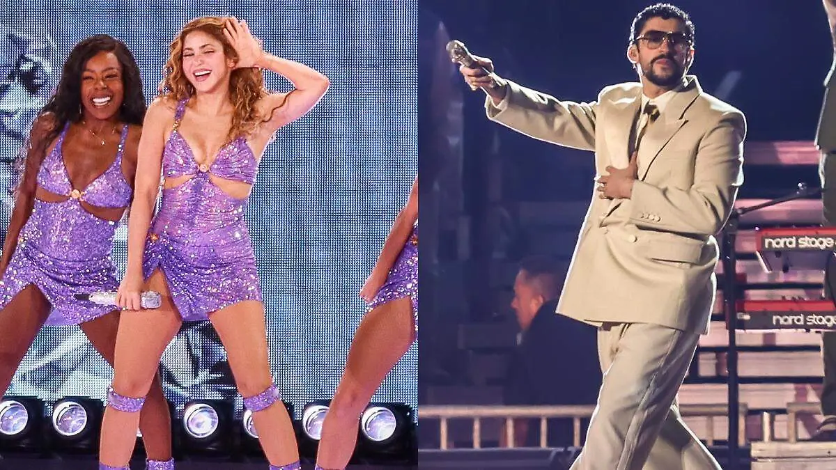 Bad Bunny y Shakira (1)