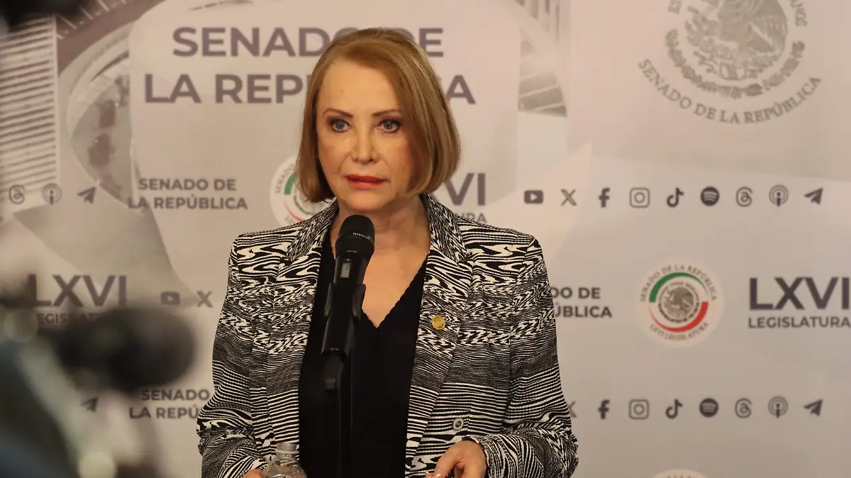 6146256-presidenta de la cámara de Senadores, Laura Itzel castillo.-10