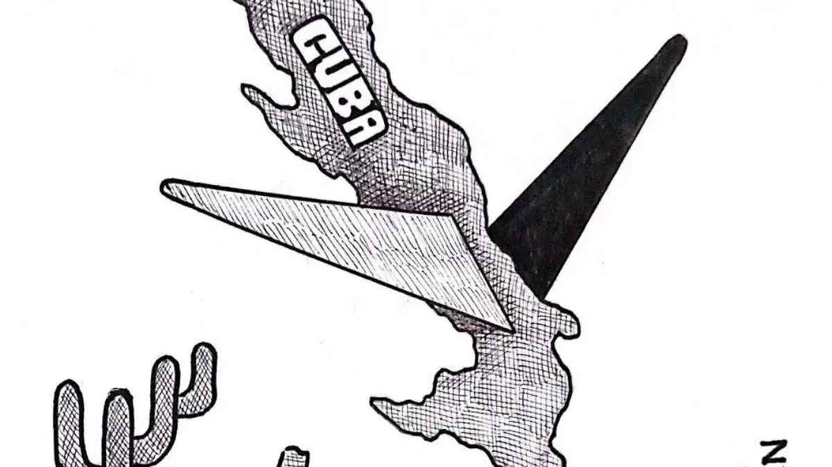 carton Rubén ¡AUXILIO!