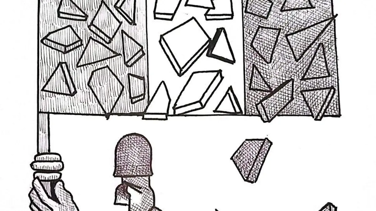 carton Rubén MÉXICO NO SE DOBLA