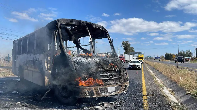 quema de vehículos irapuato